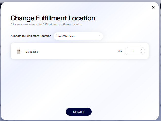 Location selector